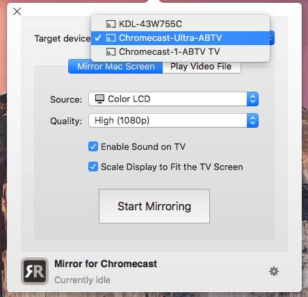 download chromecast for mac